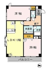 エスポワール篠崎の物件間取画像